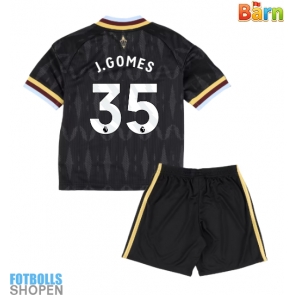 Billiga Aston Villa Joao Gomes #35 Bortatröja Barn 2026-27 Kortärmad (+ Korta byxor)